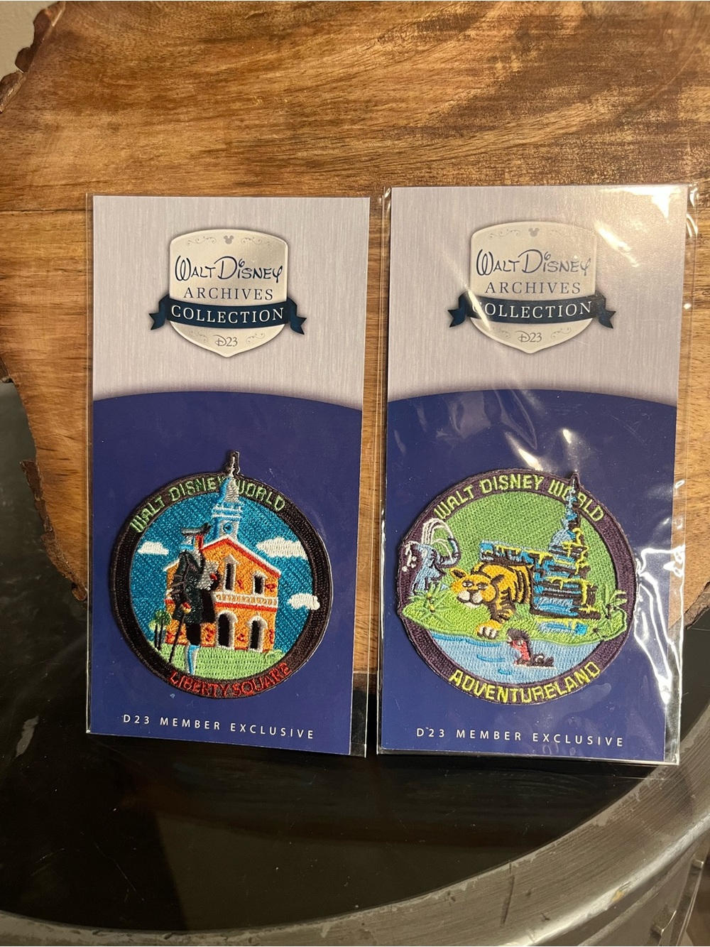 D23 Member Exclusive Walt Disney Archives Collection patches